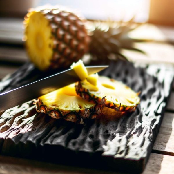 Couper un ananas facilement : guide pratique pour une découpe sans gaspillage
