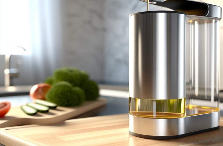 Huilier sans goutte: l&rsquo;accessoire indispensable pour une cuisine propre et pratique